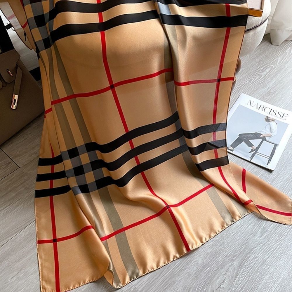 Long Silky Scarf - Picture 2 of 8